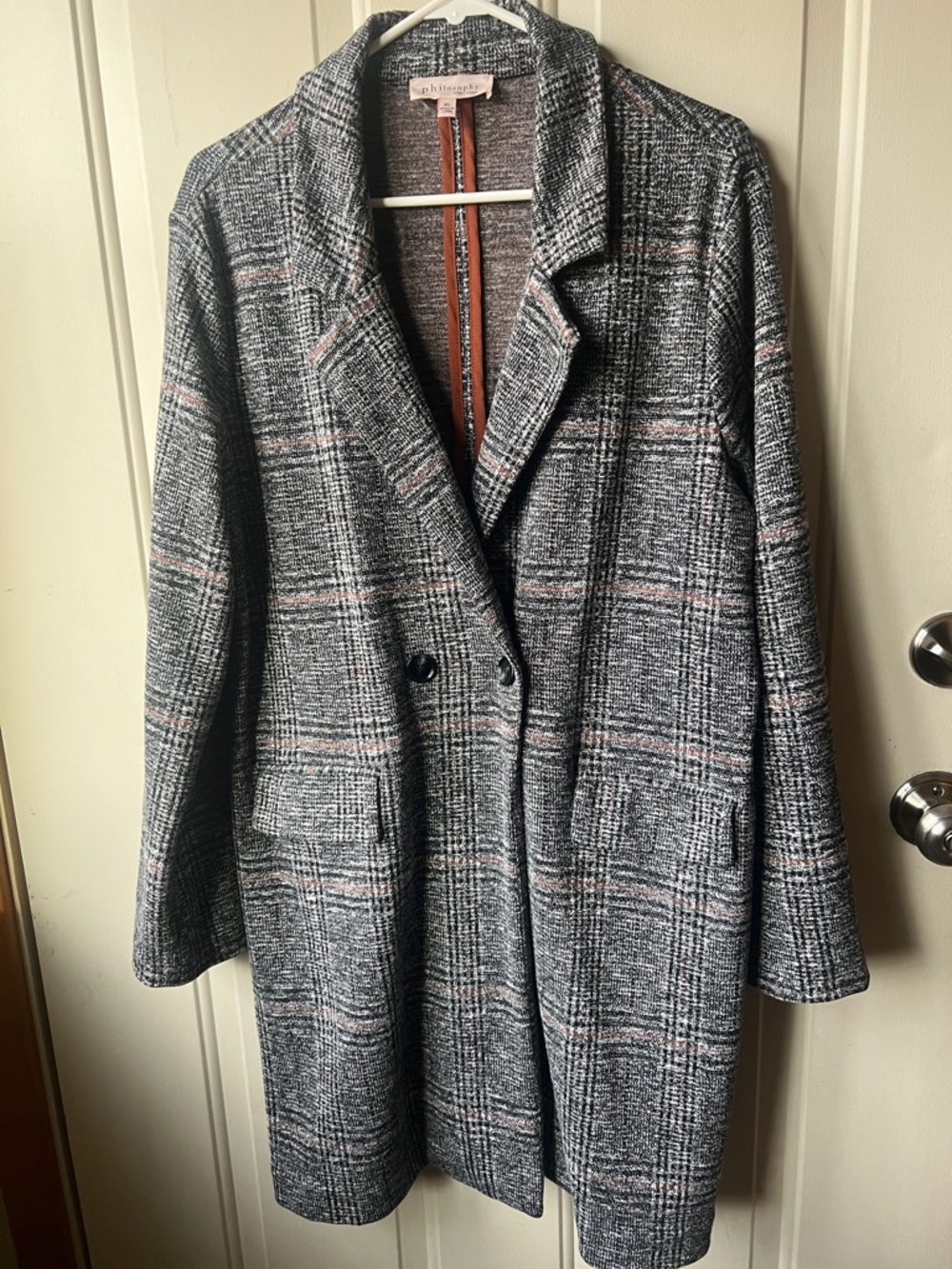 Philosophy long blazer jacket